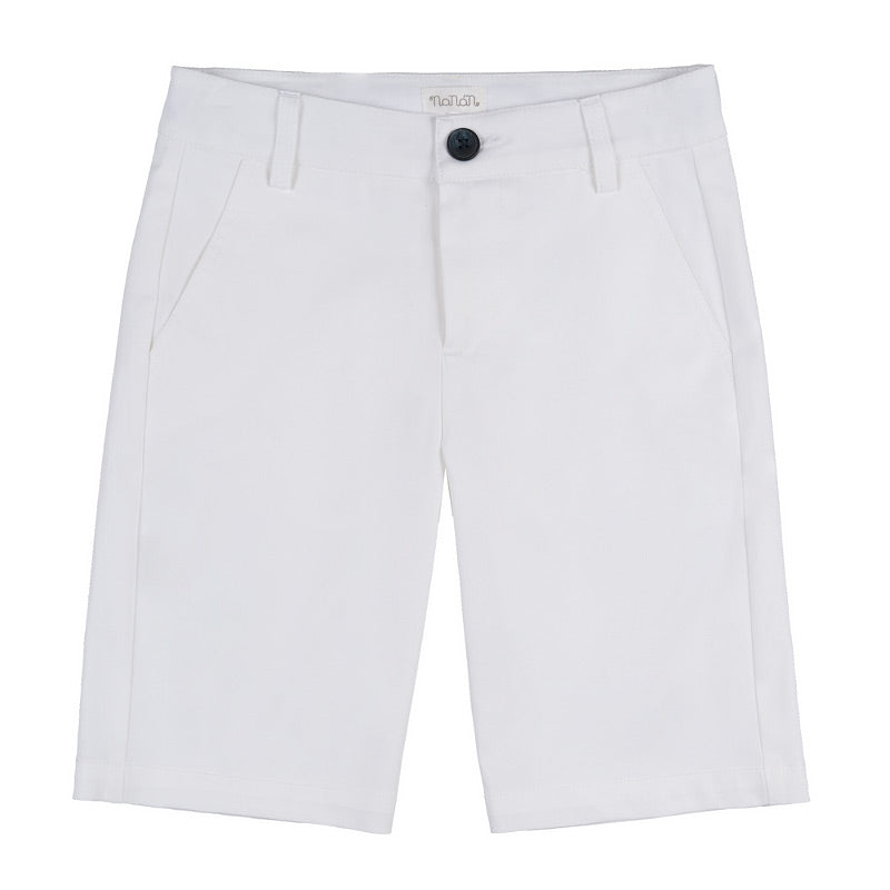 nanan-bermuda-bianco-in-gabardina-made-in-italy image 2