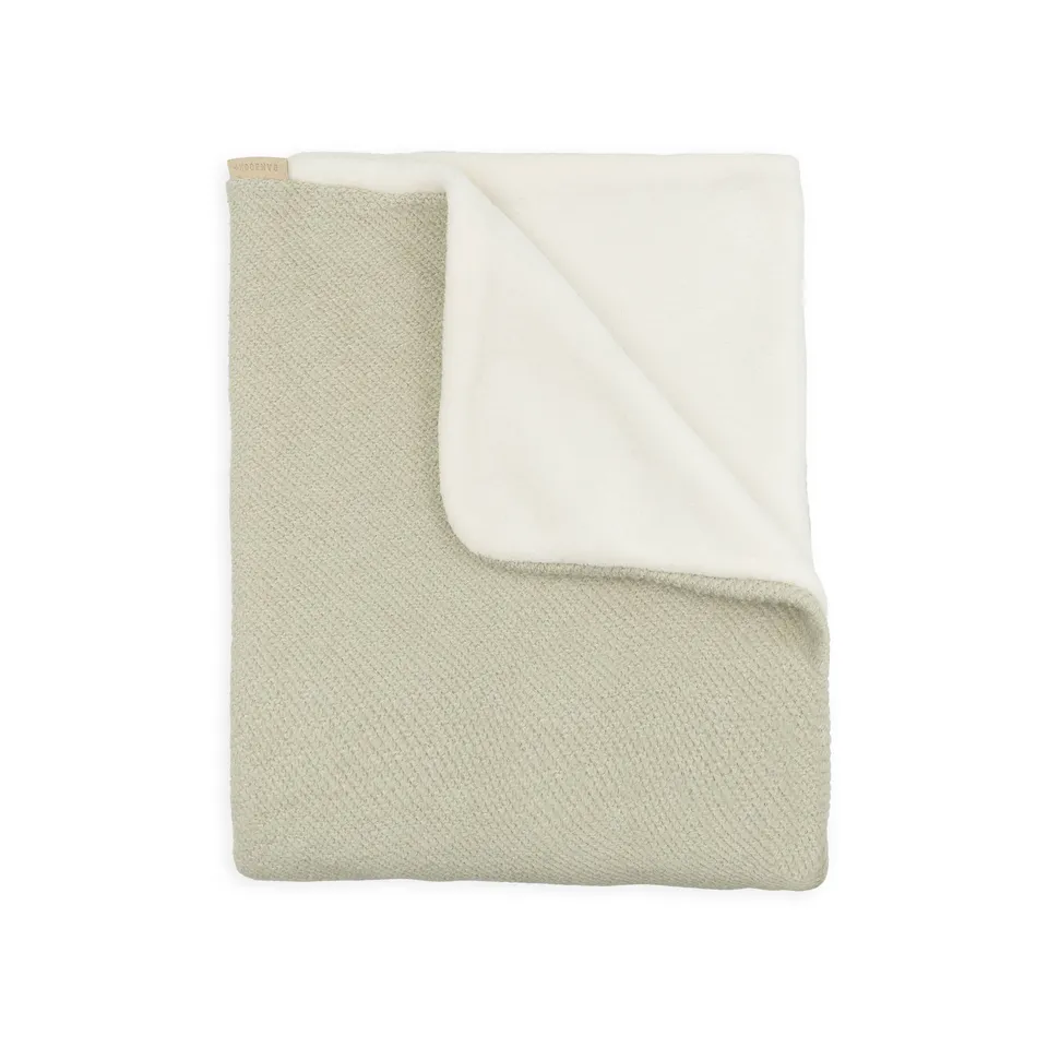 bamboom-copertina-culla-brushed-spugna-peluche-sage-olive-410 image 1