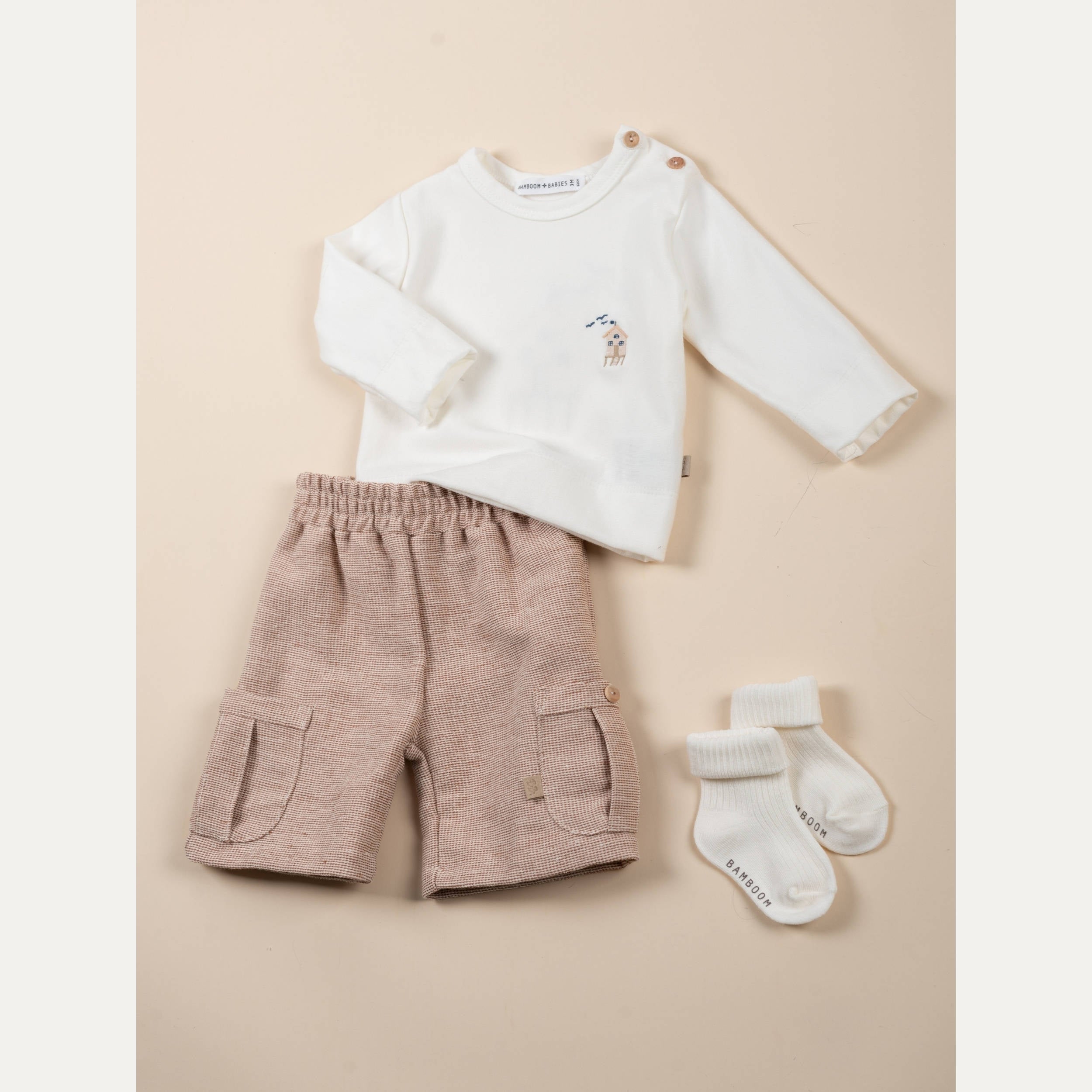 bamboom-shorts-bermuda-coral-276-bimbo image 3