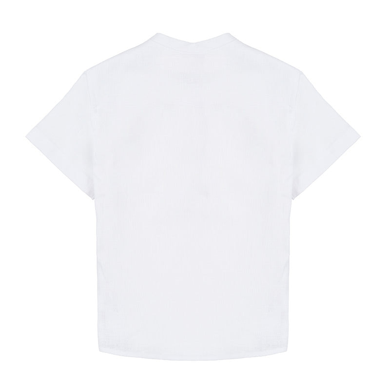 nanan-camicia-coreana-bianca-maniche-corte-lino image 2