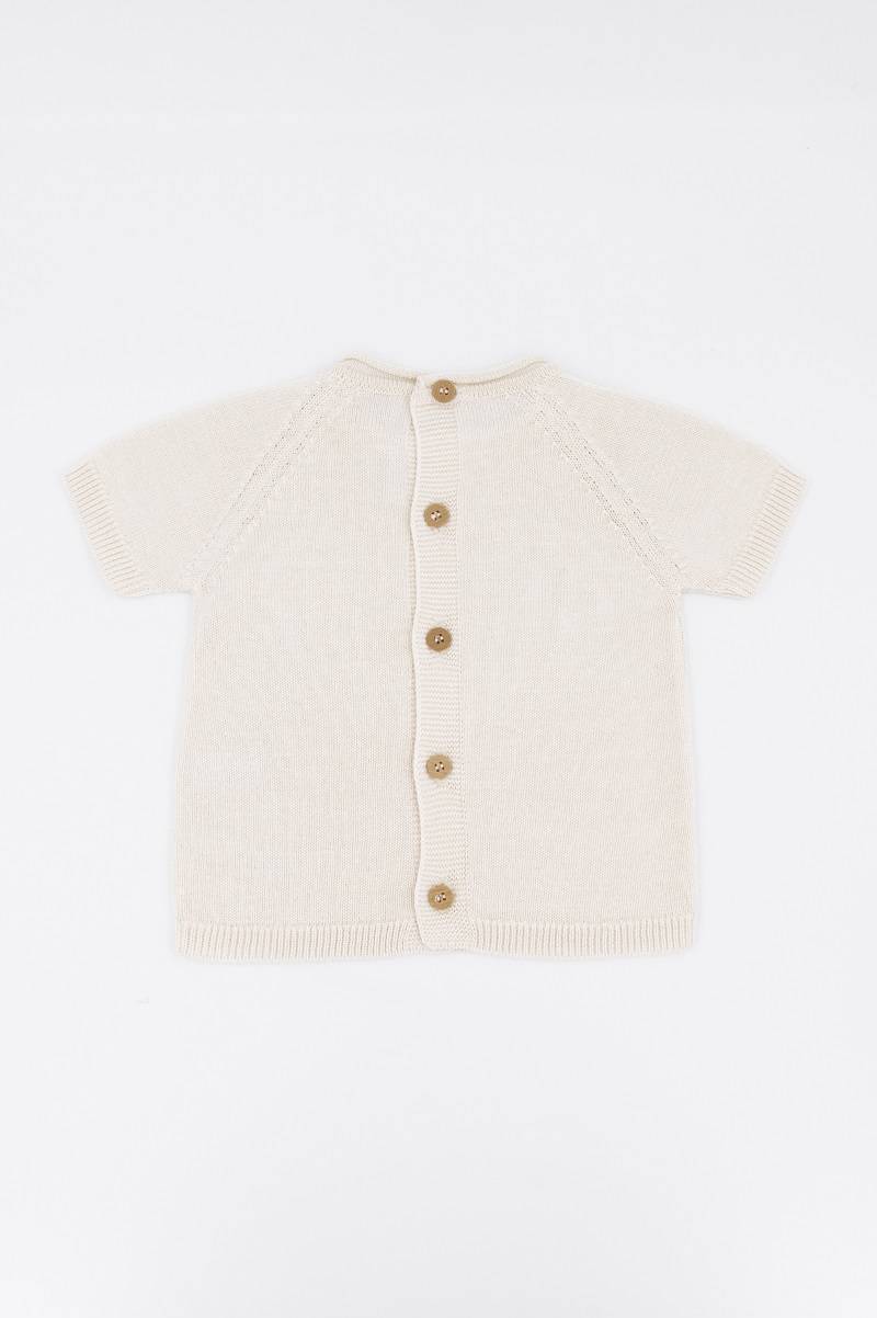 bamboom-maglia-traforata-knitted-bianco-01-maniche-corte image 2