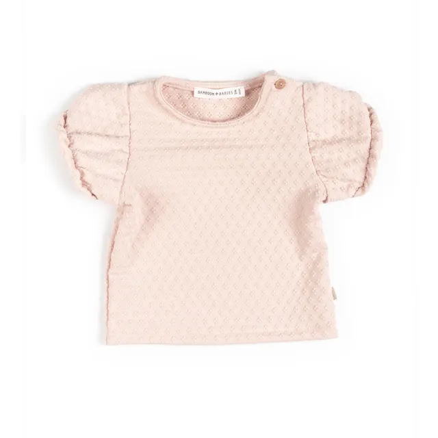 bamboom-shirt-manica-corta-a-palloncino-pink-bloom-275 image 1