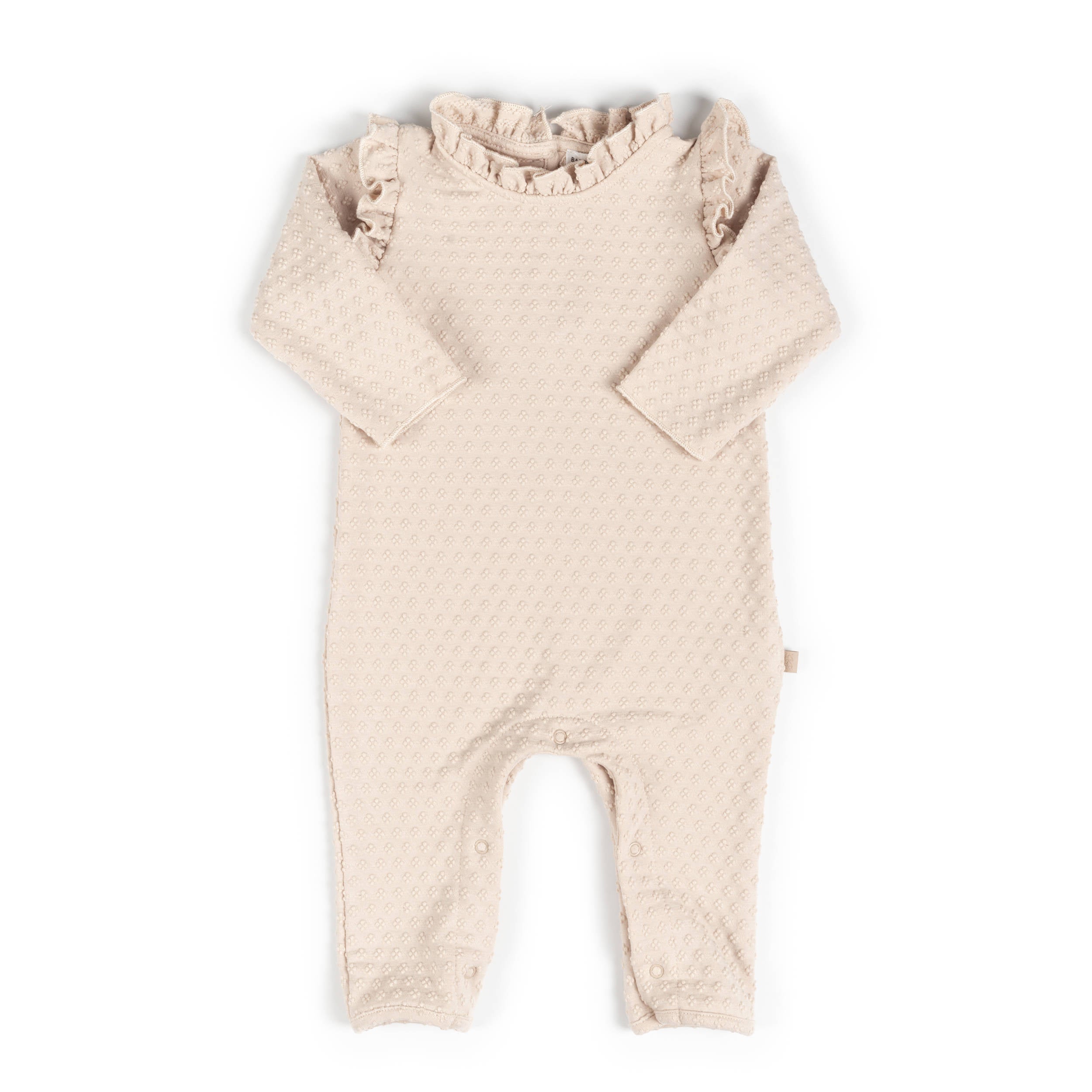bamboom-tuta-dots-almond-cream-273-tutina-bimba image 1