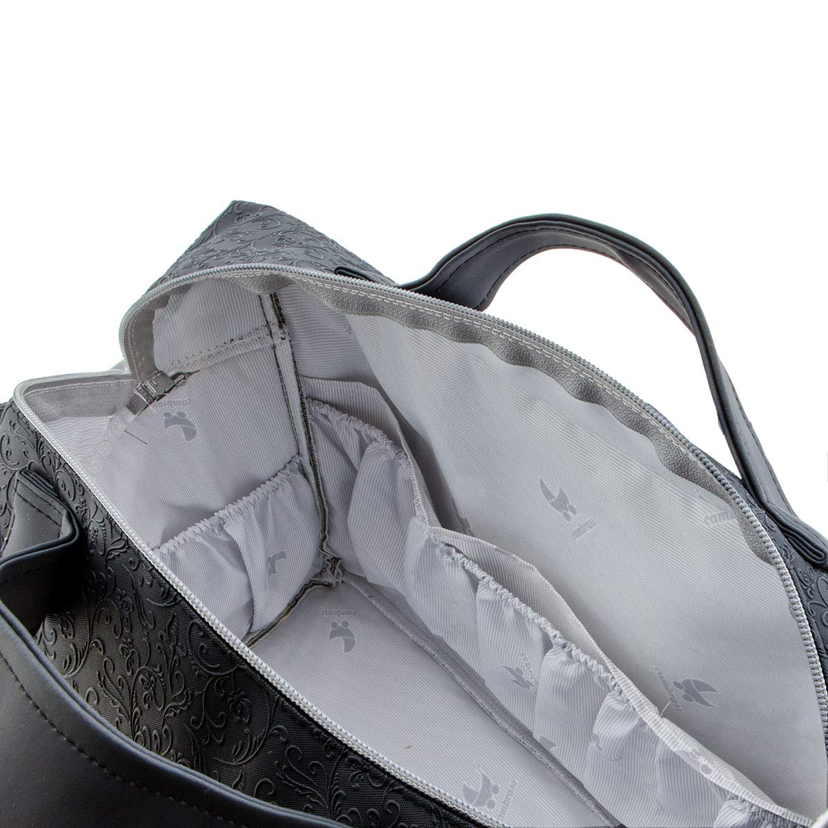 cambrass-tabela-elite-black-borsa-maternit-16x41-5x29-cm-con-ganci-passeggino image 6