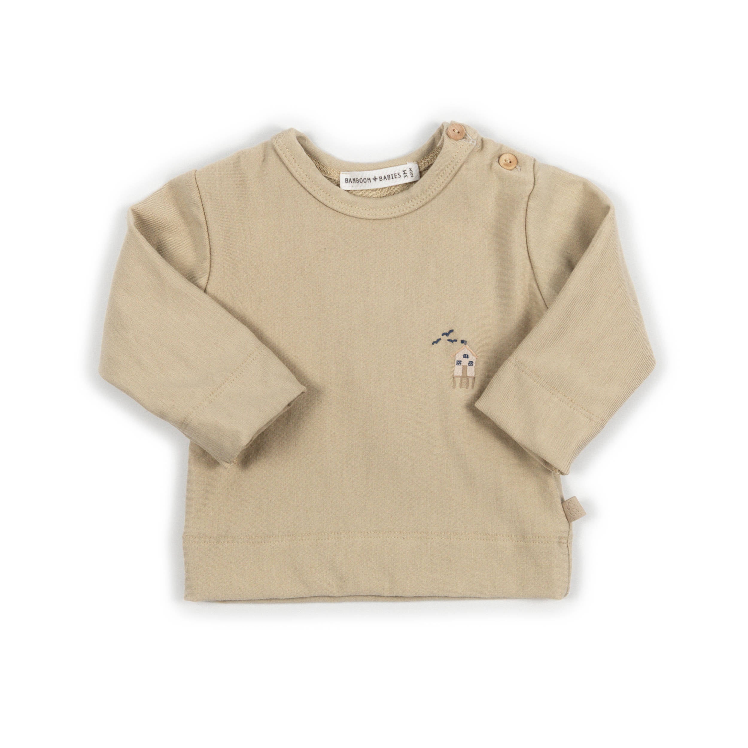bamboom-maglia-manica-lunga-surf-house-light-mustard-279 image 1