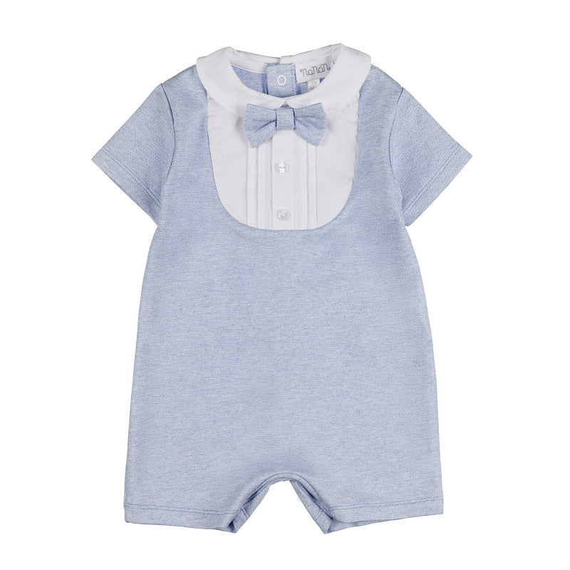 nanan-pagliaccetto-azzurro-con-pettorina-pagliaccetto-neonato-elegante image 1