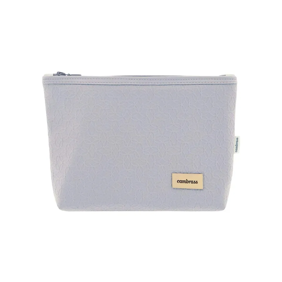 cambrass-43147-borsa-bagno-luxy-grigio-6x28x20-cm image 1