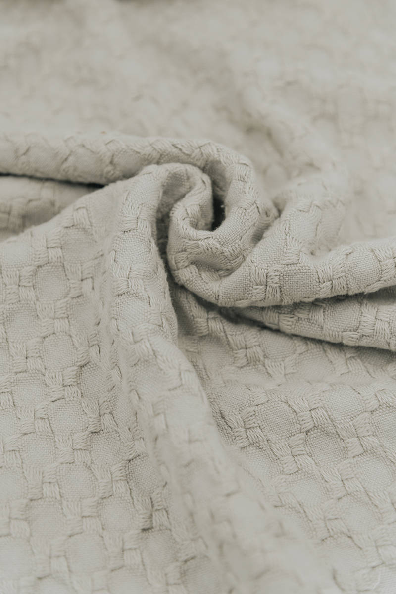 bamboom-coperta-lettino-140x100-honey-spugna-peluche-oyster-grey-112 image 3
