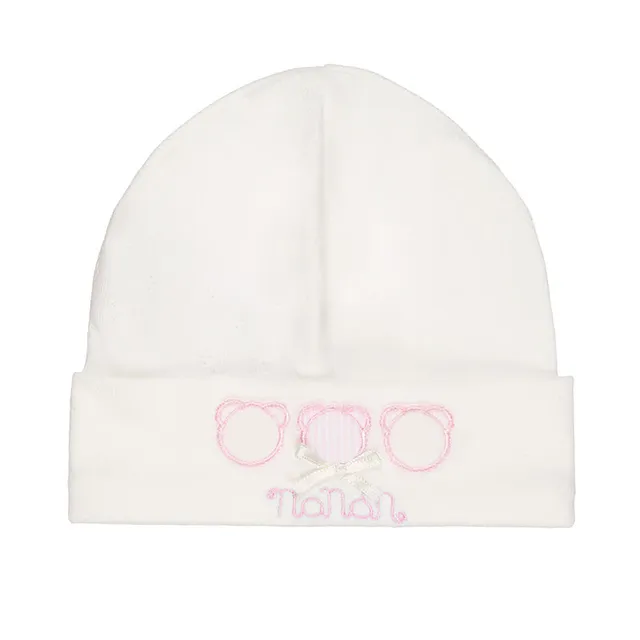 nanan-berretta-organic-rosa-cappello-neonata-cotone-bio image 1