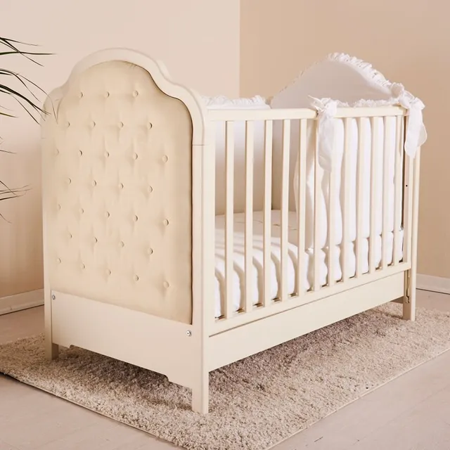 nanan-letto-bon-bon-panna-in-legno-mdf-con-cassettone image 1
