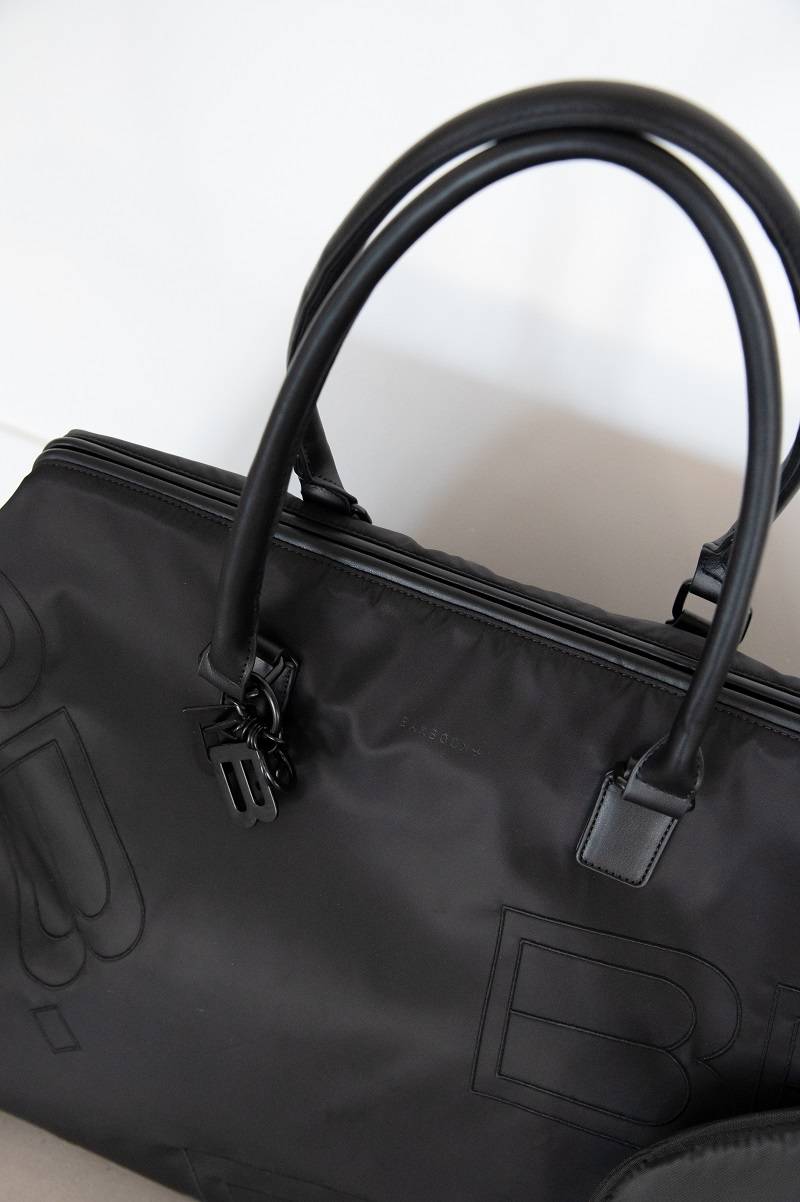 bamboom-borsa-viaggio-black-21-borsa-maternit-in-tessuto-riciclato image 2