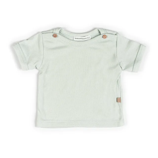 bamboom-shirt-a-costine-manica-corta-ocean-blu-200 image 1