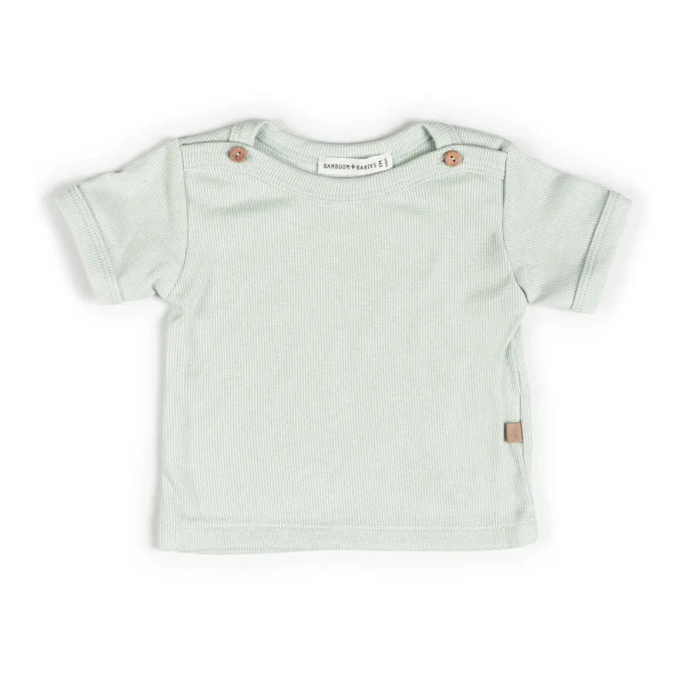 bamboom-shirt-a-costine-manica-corta-ocean-blu-200 image 1