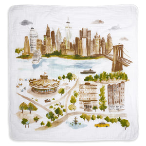 aden-anais-heritage-floral-dream-blanket-mussola-organica-4-strati-2 image 6