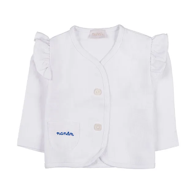 nanan-cardigan-in-lino-con-frappe-cardigan-neonato image 1