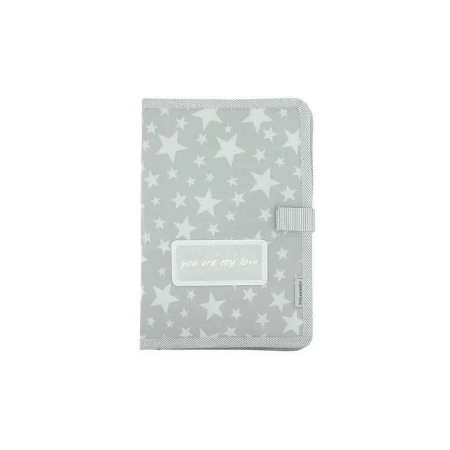 cambrass-star-grigio-portadocumenti-bimbo-3x17x25-cm image 1