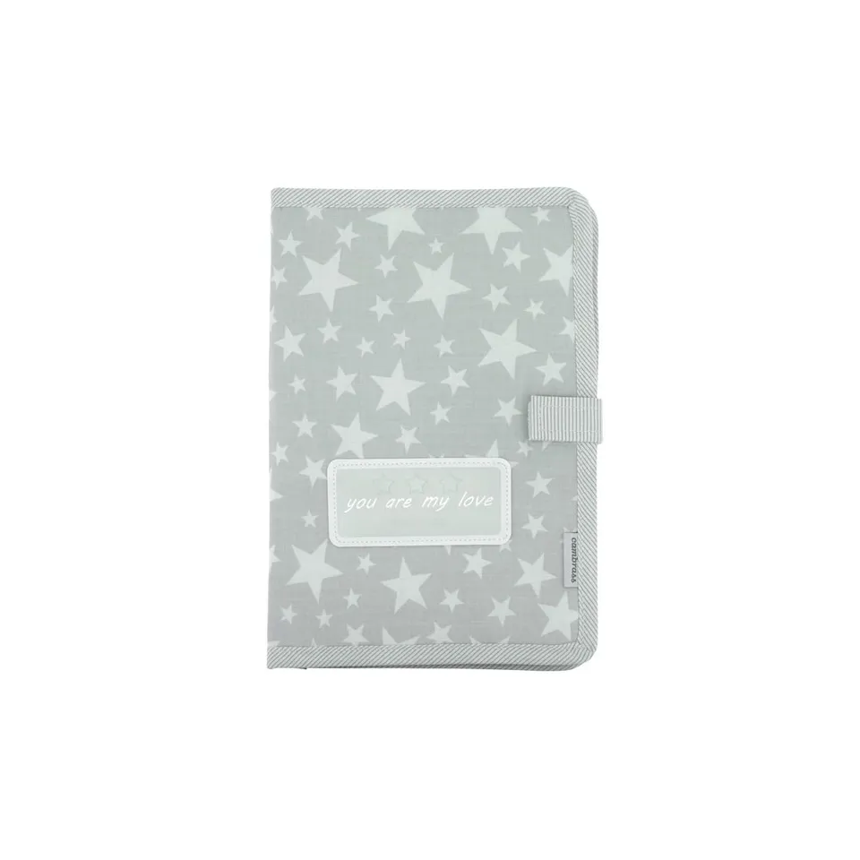 cambrass-star-grigio-portadocumenti-bimbo-3x17x25-cm image 1