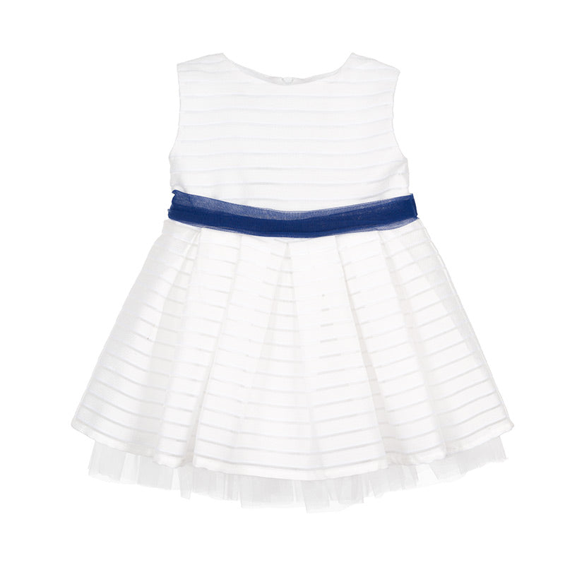 nanan-abito-con-fascia-bianco-vestito-smanicato-neonata-con-tulle image 1