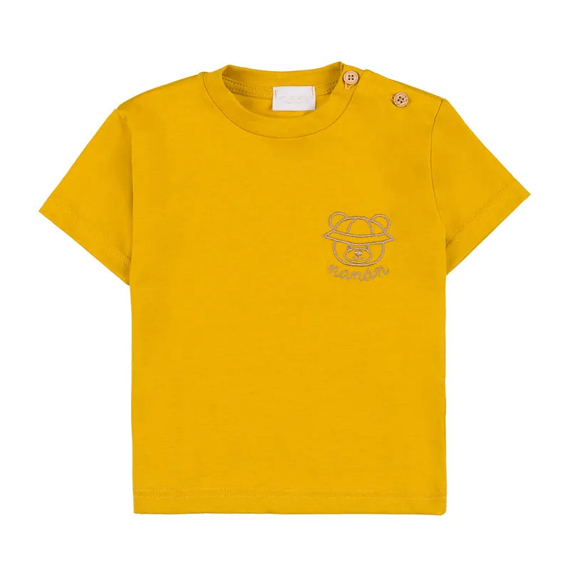 nanan-t-shirt-con-orsetto-bimbo-con-bottoni-sulla-spalla image 1