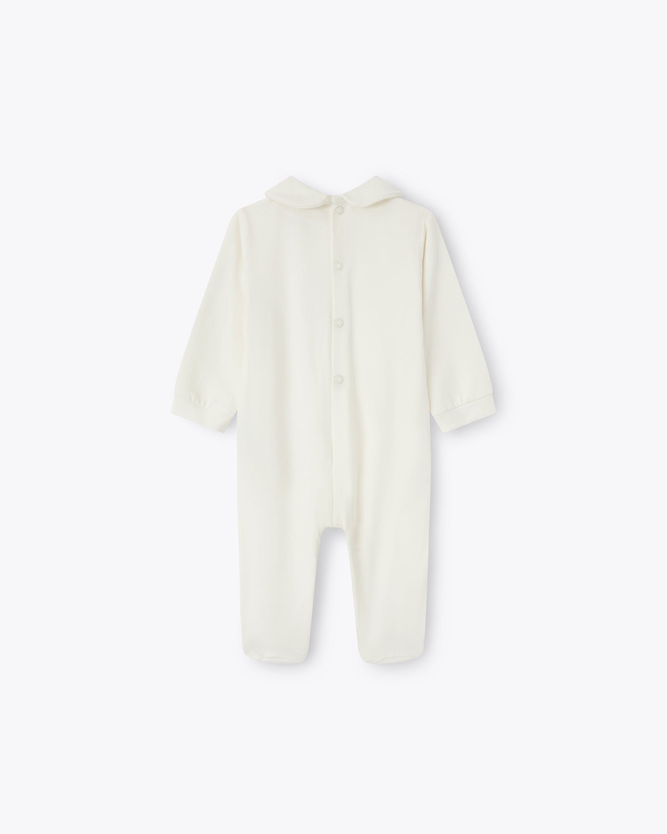 nanan-tutina-off-white-jersey-ricamo-scoiattolo-tutina-neonato image 5