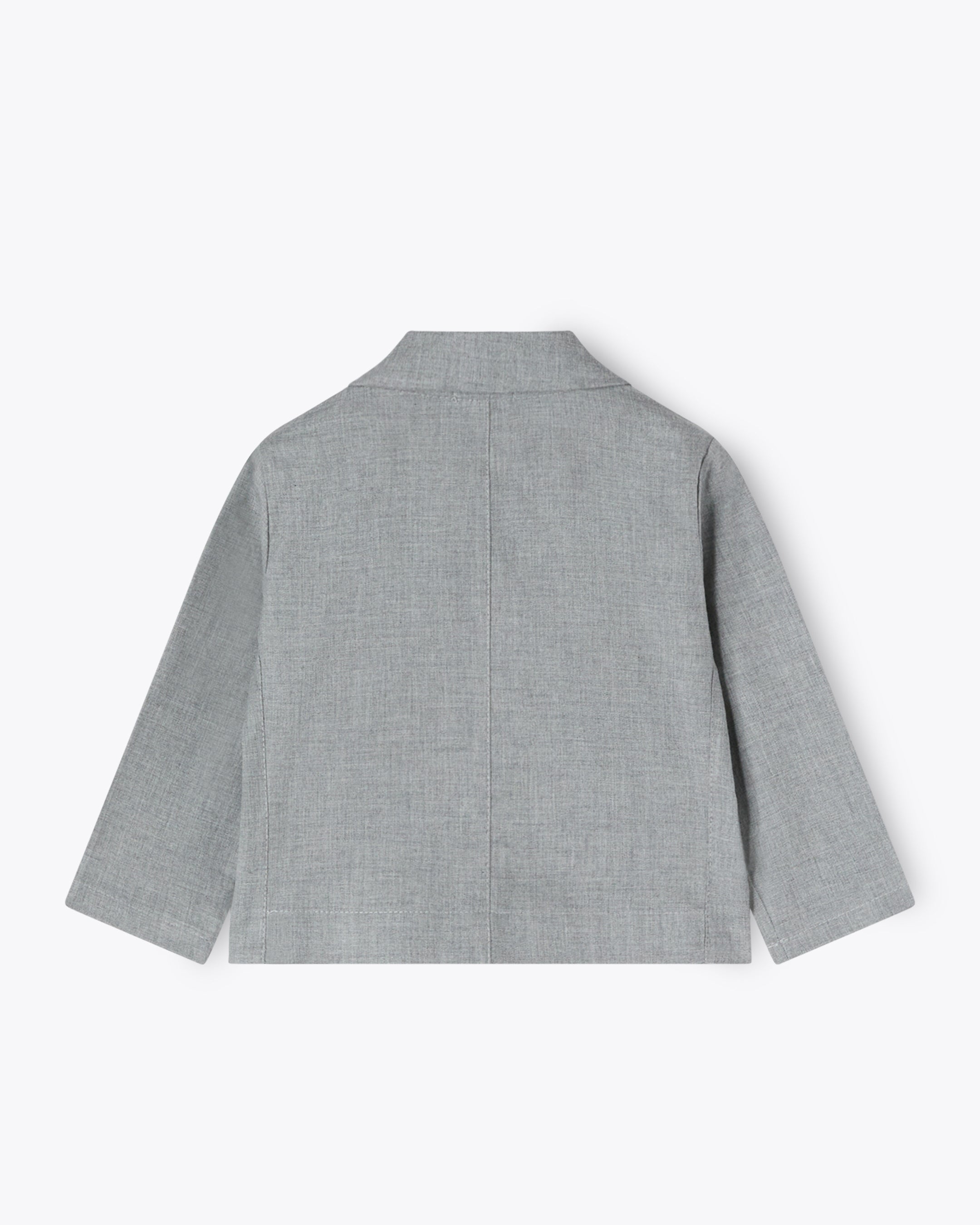 nanan-giacca-neonato-grigia-in-caldo-twill image 2
