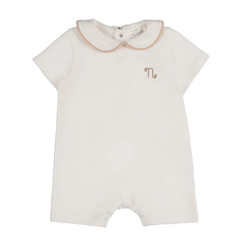 nanan-pagliaccetto-off-white-in-piquet-con-n-ricamata image 1