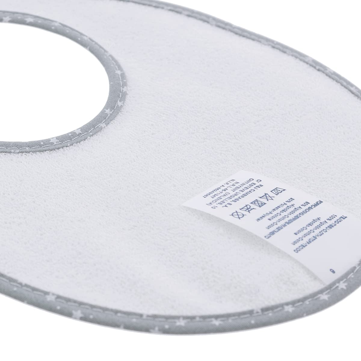 cambrass-bavetta-rotonda-velcro-forest-grau-16x19x1-cm image 5