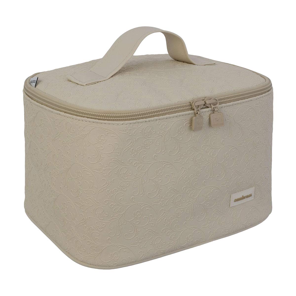cambrass-mini-elite-beauty-case-neonato-camel-19x24x17-cm image 3