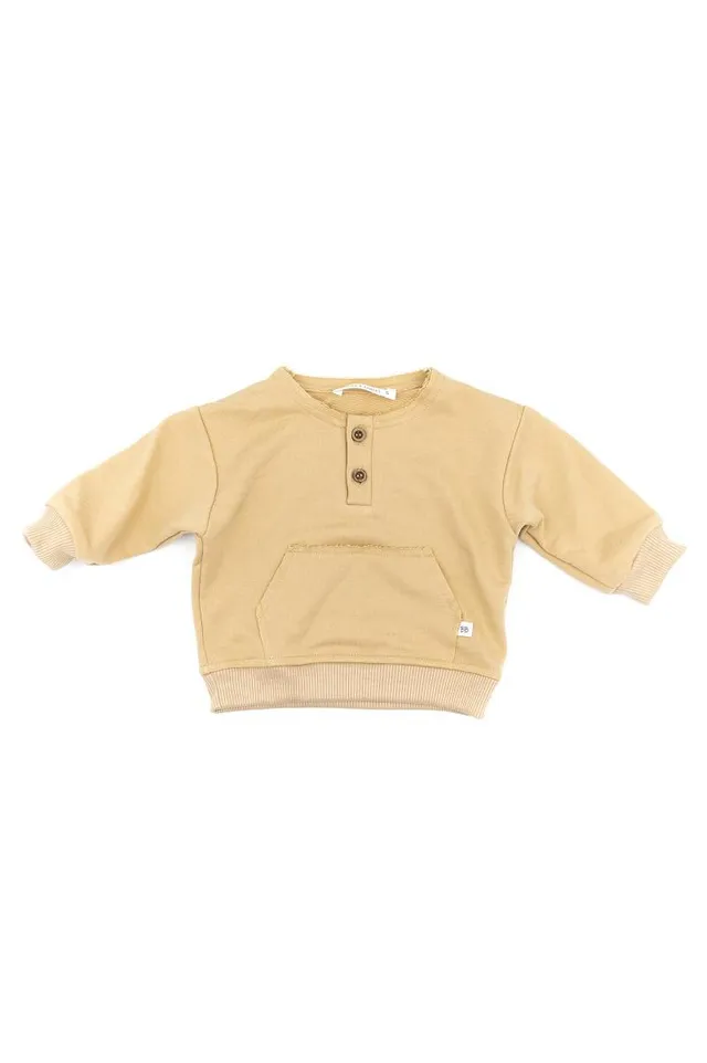 bamboom-maglia-tasca-davanti-bimbo-cammello-212 image 1