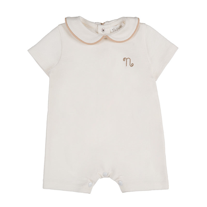 nanan-pagliaccetto-off-white-in-piquet-con-n-ricamata image 1