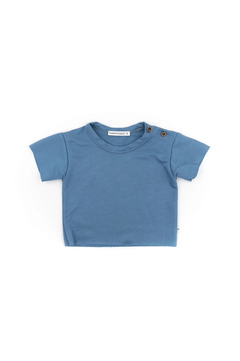 bamboom-shirt-jogging-maniche-corte-bimbo-blu-216 image 1