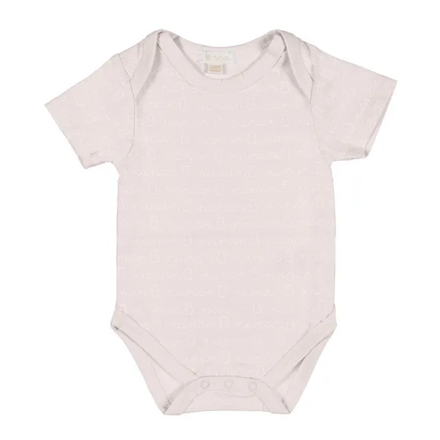 nanan-body-neonato-rosa-con-scritta-logata image 1