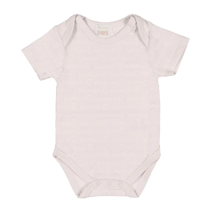 nanan-body-neonato-rosa-con-scritta-logata image 1
