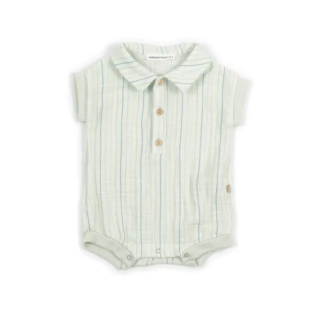 bamboom-pagliaccetto-polo-stripe-acqua-271 image 1