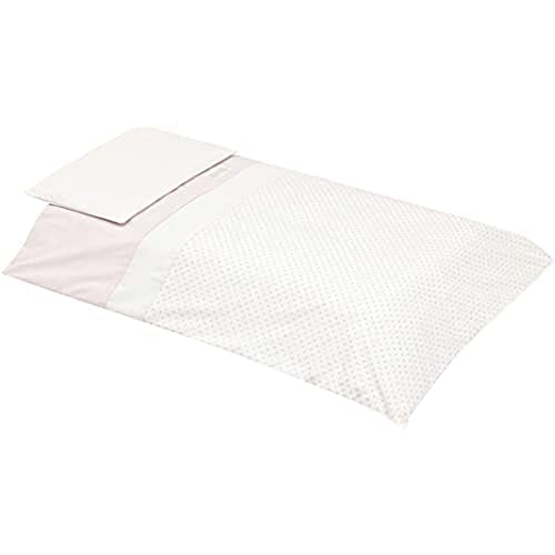 cambrass-35026-set-copripiumino-100x140-cm-federa-cuscino-star-rosa image 4