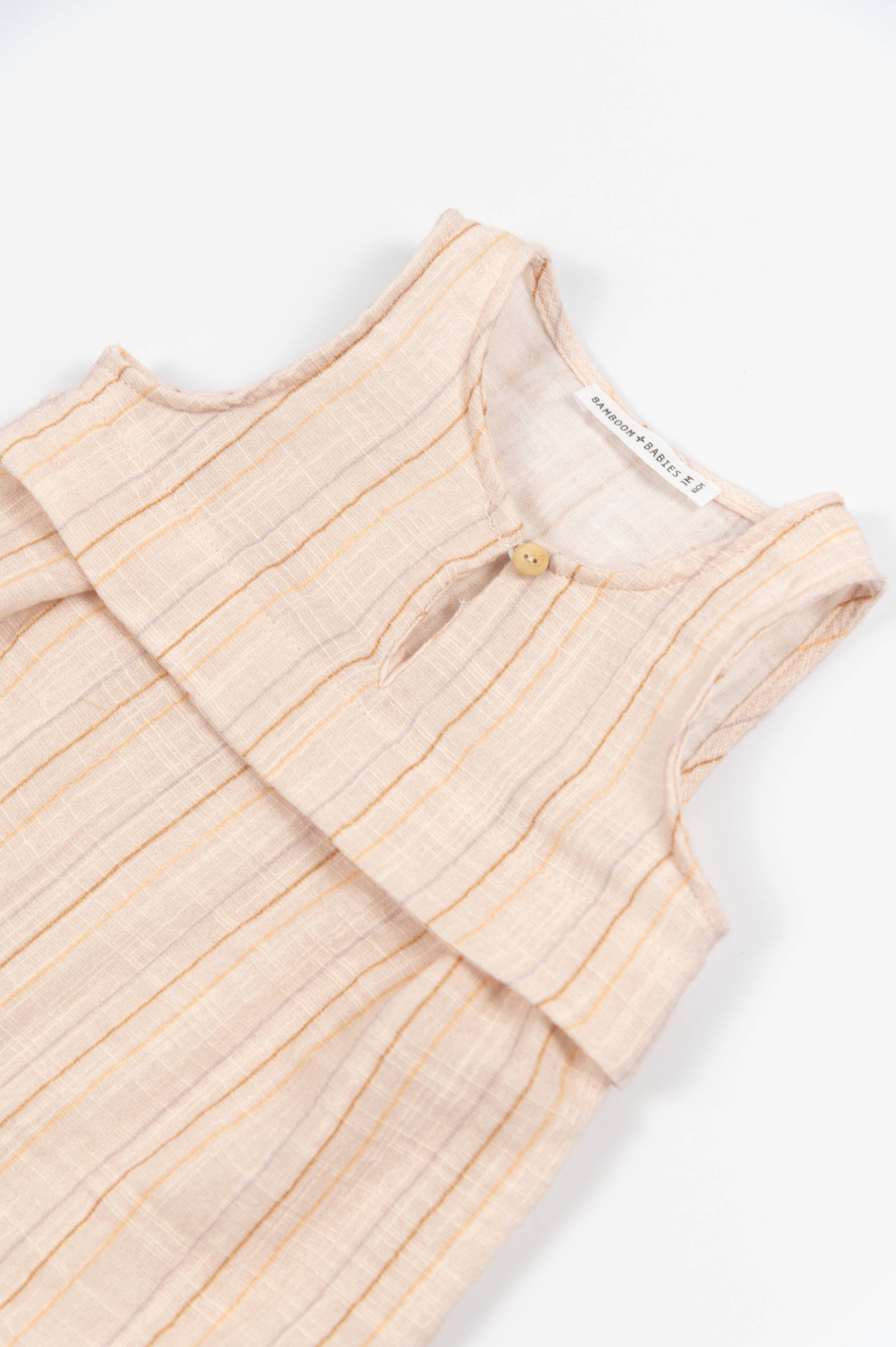 bamboom-tuta-a-salopette-bimba-stripe-pink-277 image 2