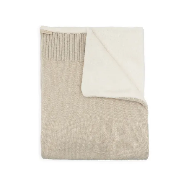 bamboom-copertina-4-stagioni-con-cashmere-lato-teddy-stone-sand-505 image 1