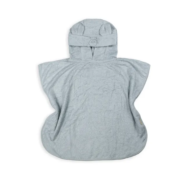bamboom-poncho-spugna-con-ricamo-orsetto-warm-ocean-427 image 1