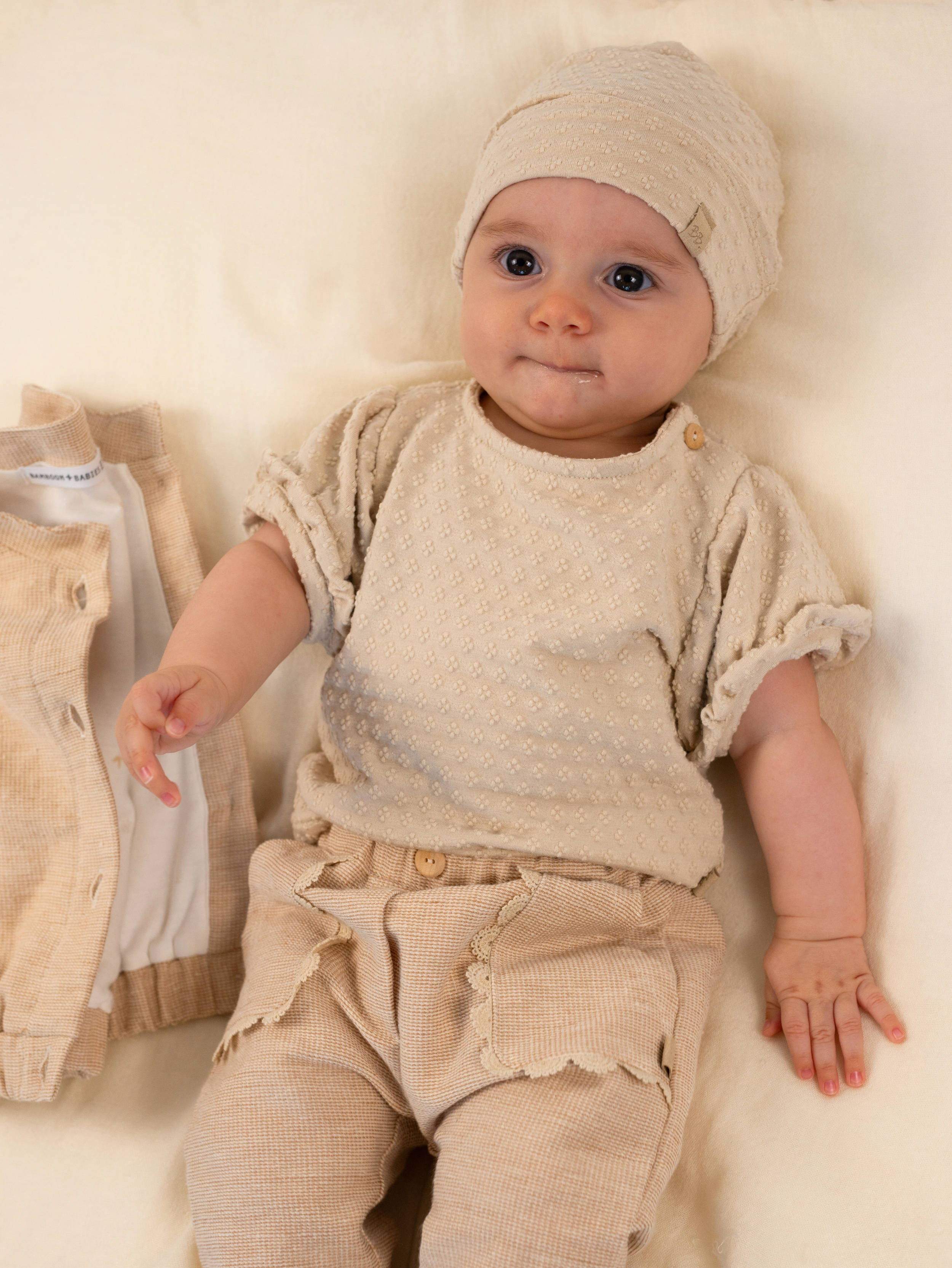 bamboom-shirt-manica-corta-a-palloncino-almond-cream-273 image 3