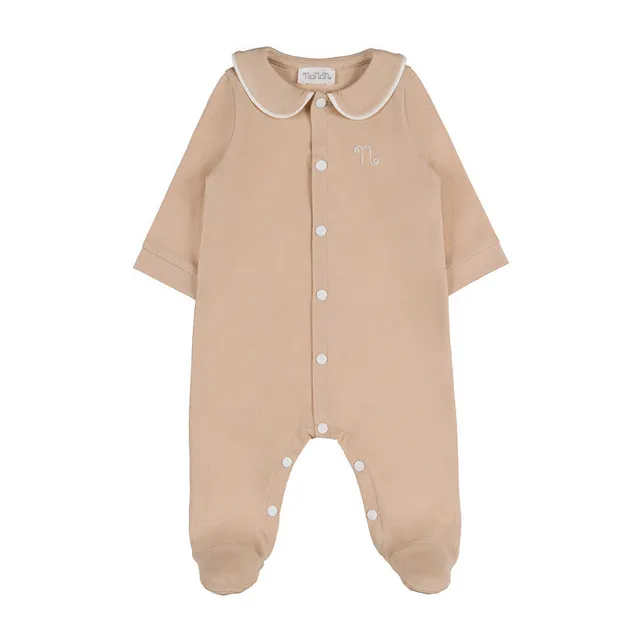 nanan-tutina-beige-in-piquet-apertura-frontale image 1