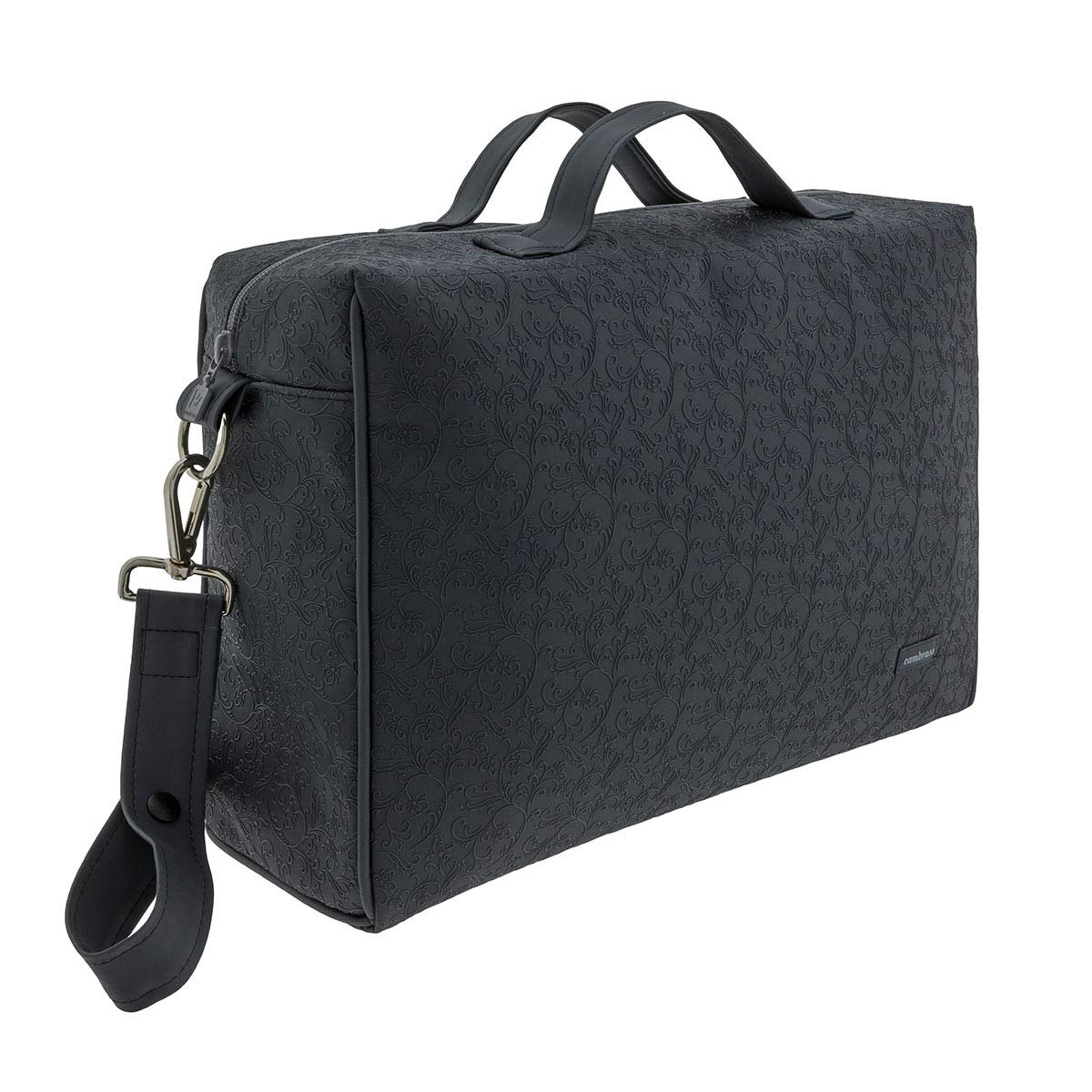 cambrass-tabela-elite-black-borsa-maternit-16x41-5x29-cm-con-ganci-passeggino image 2