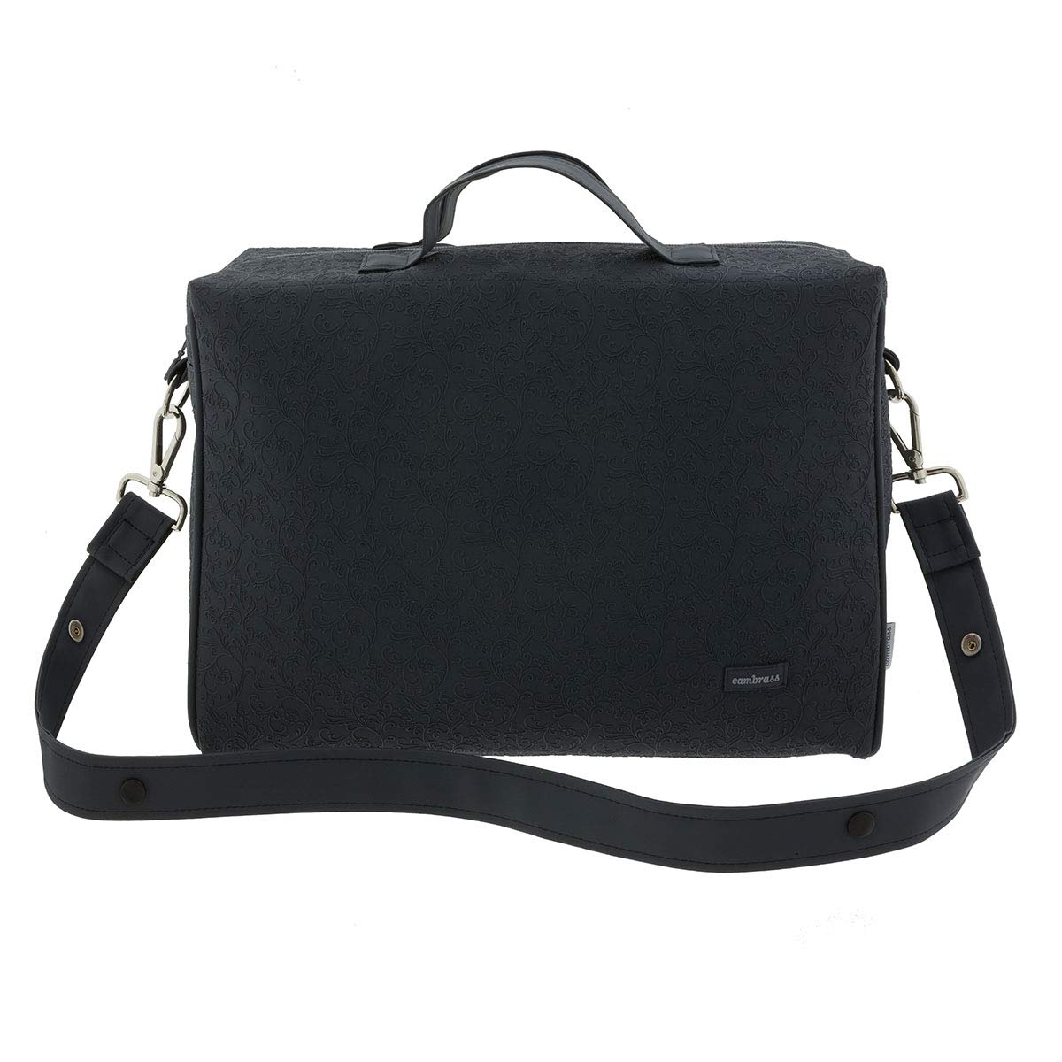 cambrass-tabela-elite-black-borsa-maternit-16x41-5x29-cm-con-ganci-passeggino image 1
