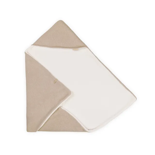bamboom-copertina-wrap-con-cappuccio-brushed-melange-sand-181 image 1