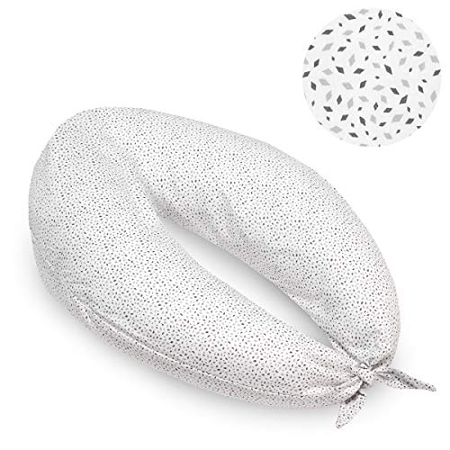 cambrass-moon-cuscino-allattamento-e-gravidanza-80x185x16-cm-grigio-leone image 8