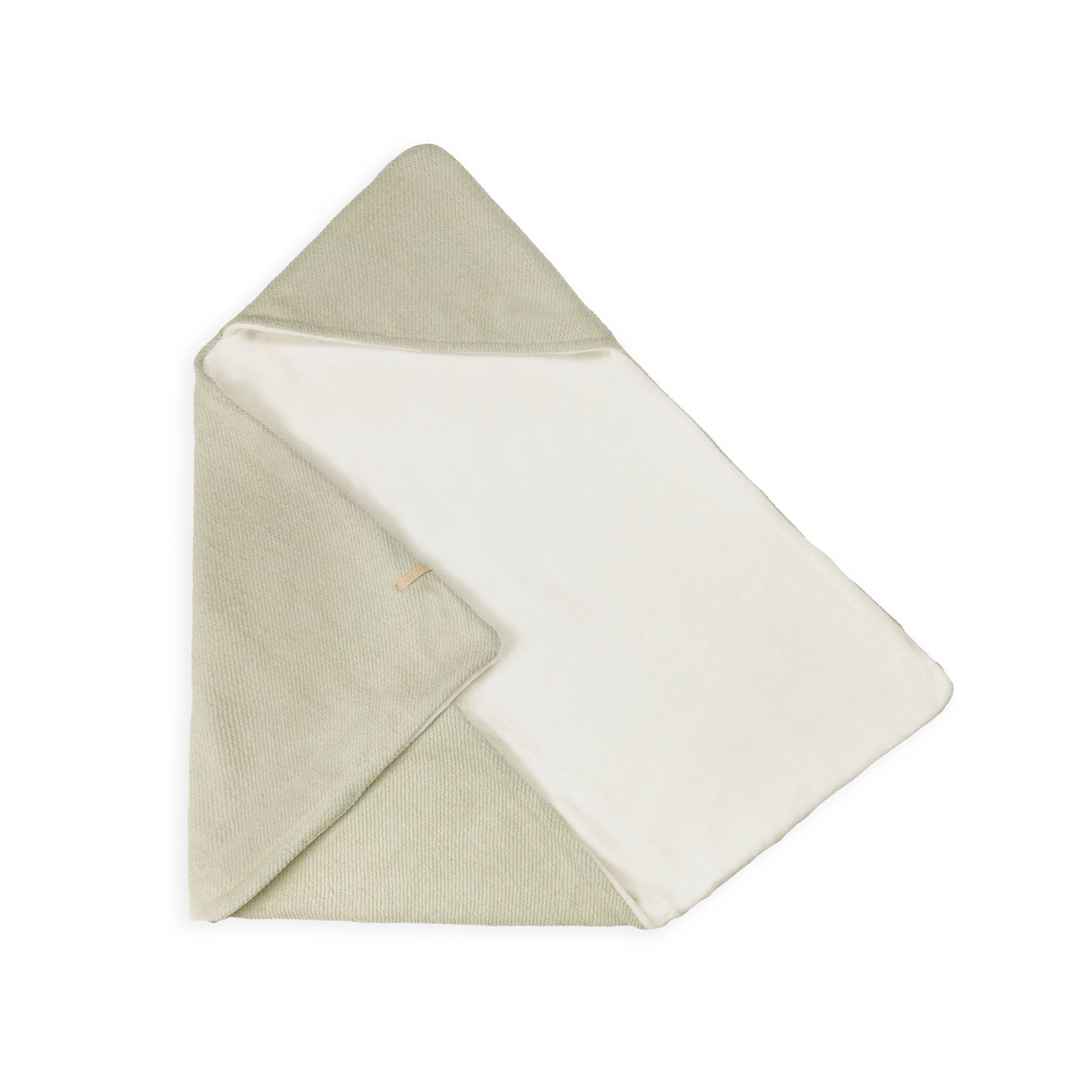 bamboom-copertina-wrap-con-cappuccio-brushed-sage-olive-410 image 1