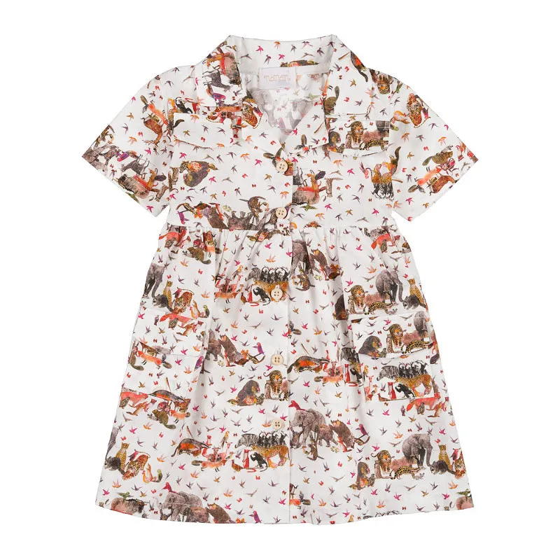 nanan-abito-con-taschine-fantasia-jungle-vestito-neonata image 1
