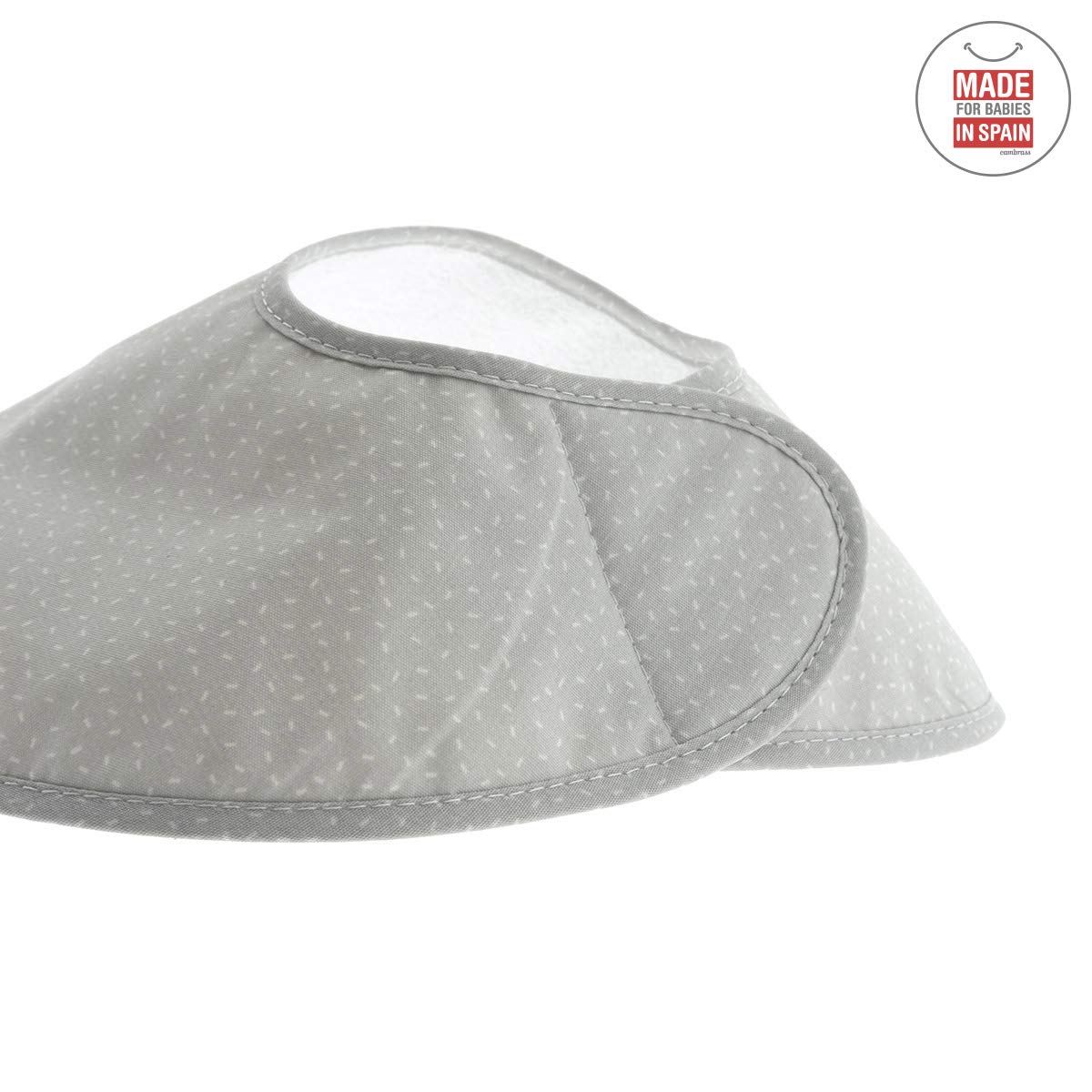 cambrass-bavaglino-quadrato-pvc-sky-grey-pioggia-28x36-cm image 4