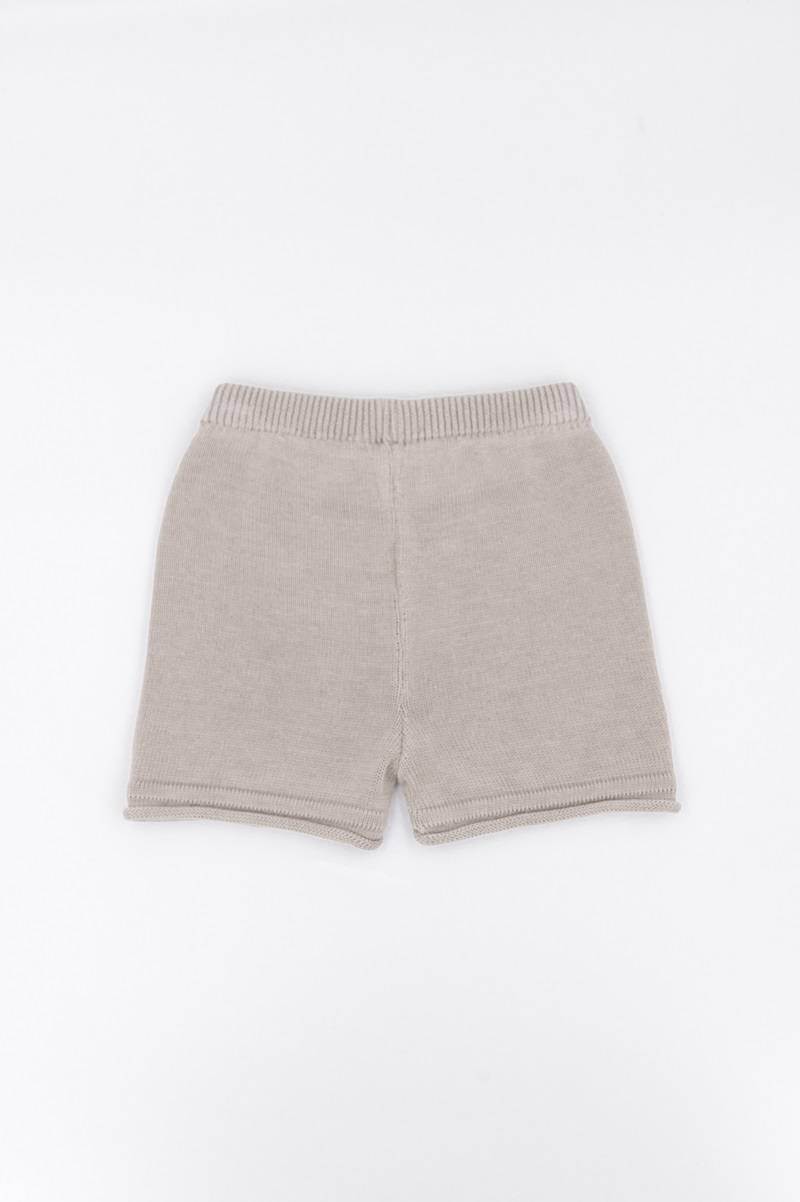 bamboom-pantalone-corto-knitted-cammello-33-neonato image 3