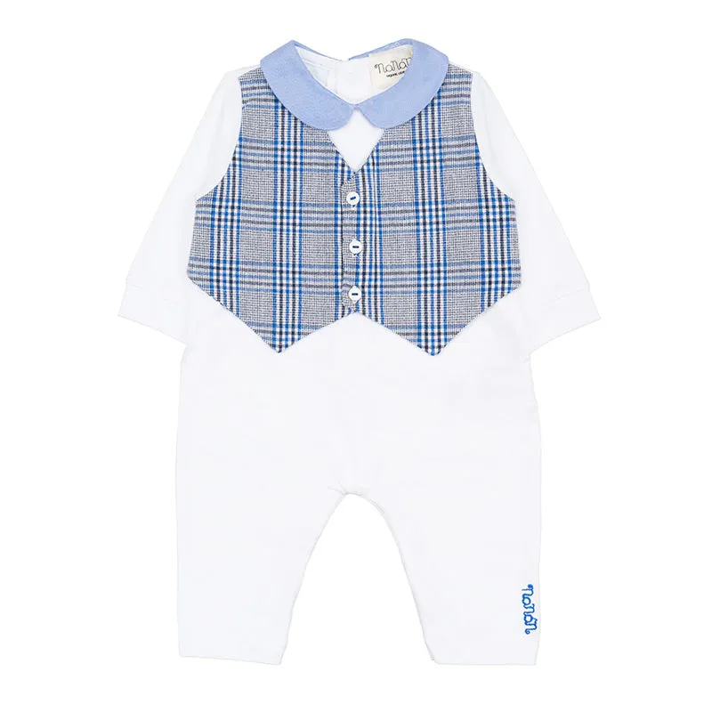 nanan-tutina-con-gilet-e-papillon-blu-cerimonia image 1