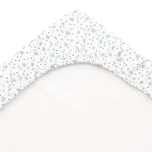 cambrass-forest-pack-2-lenzuola-con-angoli-culla-azzurro image 8